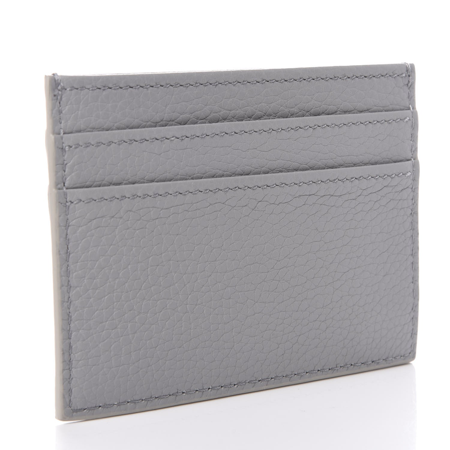 Christian Dior X AIR JORDAN Grained Calfskin Card Holder Grey 3 of 8