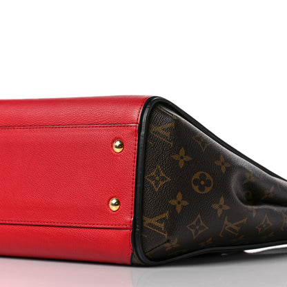 Louis Vuitton Calfskin Monogram Kimono Tote Cherry 6 of 8