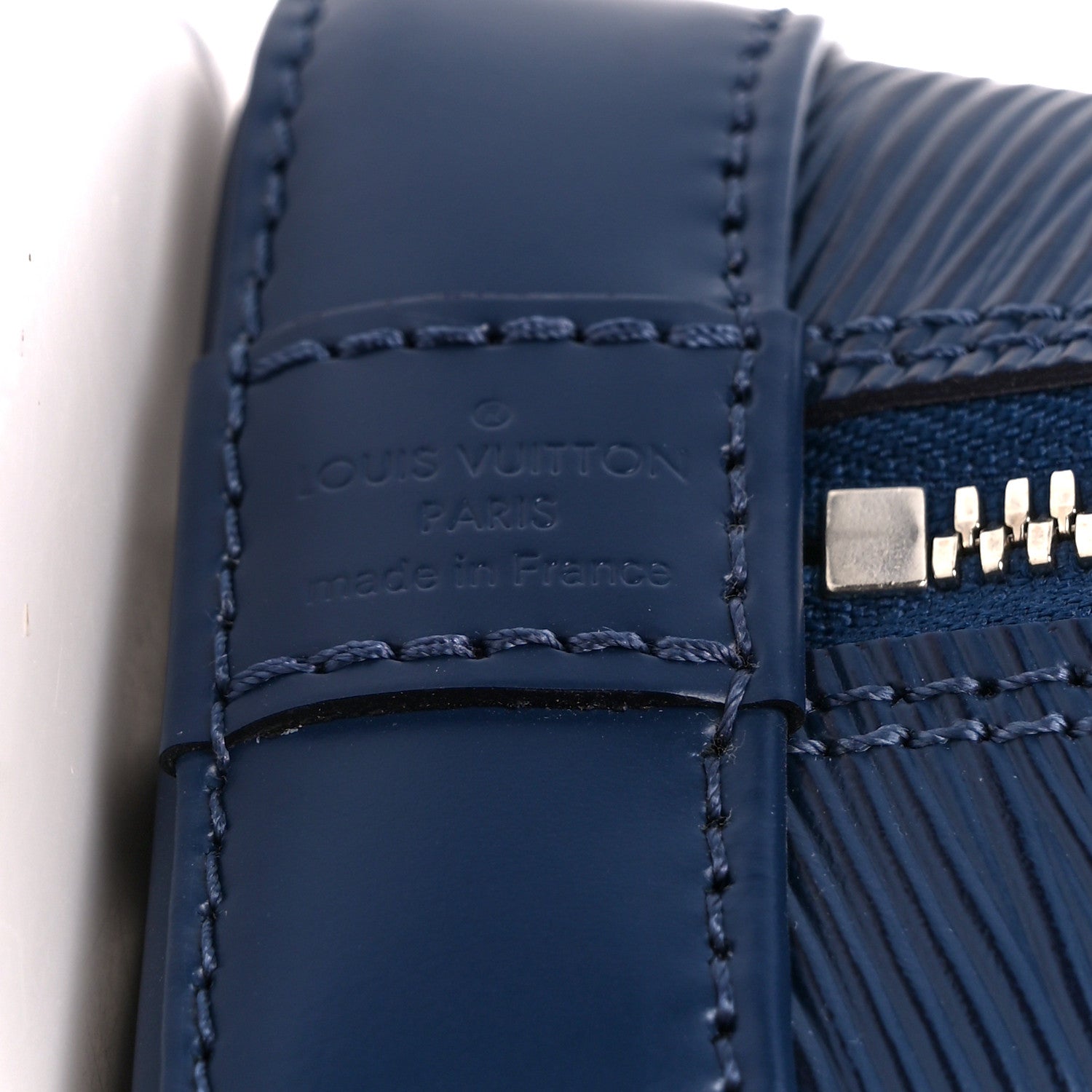 Louis Vuitton Epi Alma BB Indigo 8 of 13