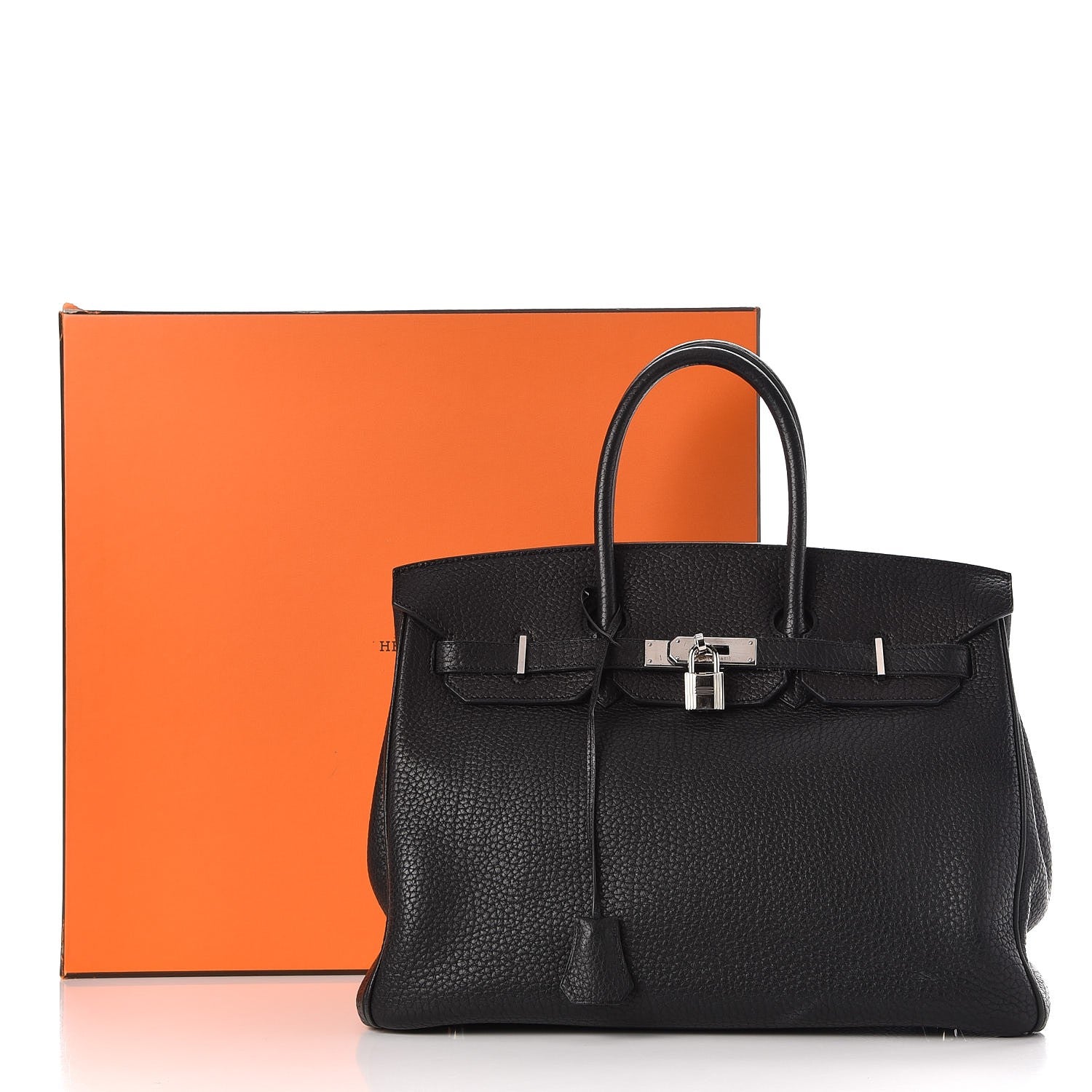 Hermes Fjord Birkin 35 Black 34 of 34