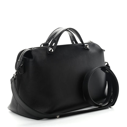 Fendi Vitello Dolce Large By The Way Boston Bag Black 3 of 13