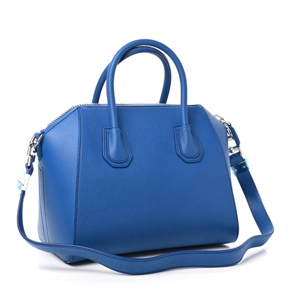 Givenchy Sugar Goatskin Small Antigona Indigo Blue 3 of 9