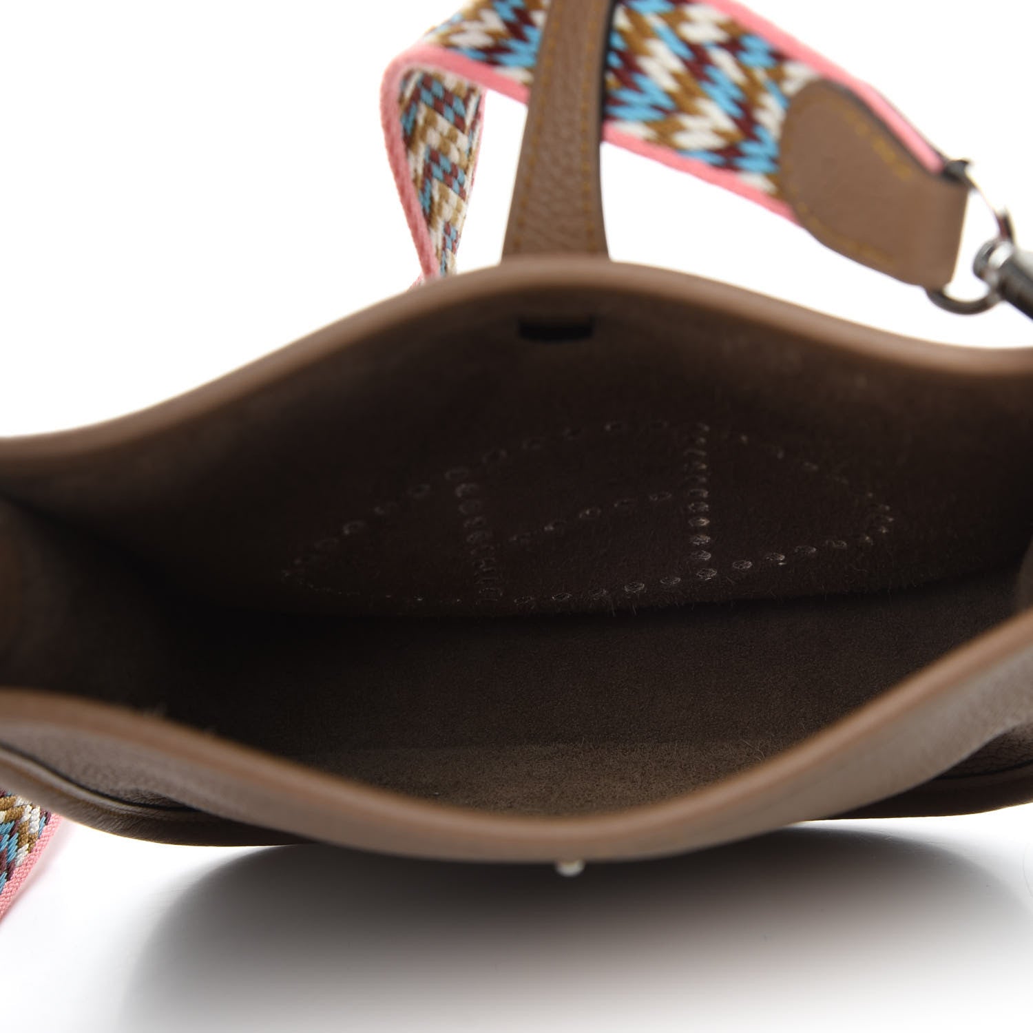Hermes Taurillon Maurice Zigzag Evelyne TPM Beige Weimar 7 of 11