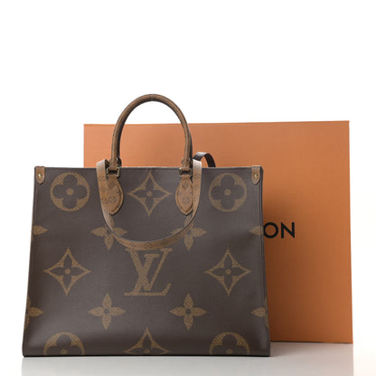 Louis Vuitton Reverse Monogram Giant Onthego GM 12 of 12