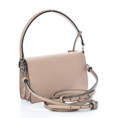 Prada Saffiano Lux Sound Shoulder Bag Cipria 2 of 10