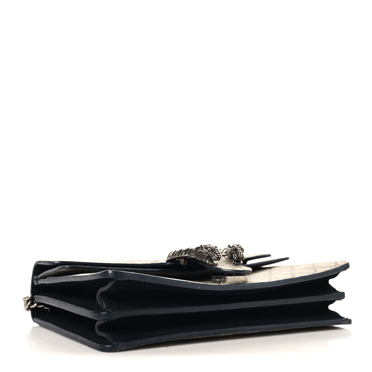 Gucci GG Supreme Monogram Small Dionysus Shoulder Bag Black 4 of 10