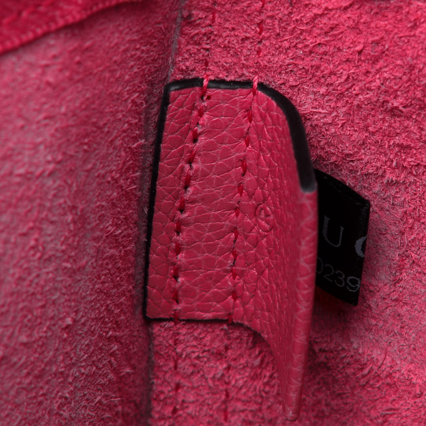 Pebbled Calfskin Medium Logo Portfolio Clutch Box Pink Green