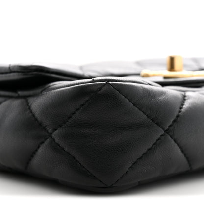 Chanel Lambskin Quilted Mini CC Funky Town Flap Black 9 of 11
