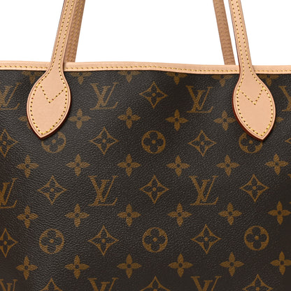 Louis Vuitton Monogram Inside Out Neverfull Bandouliere MM Rose Pondichery 7 of 9
