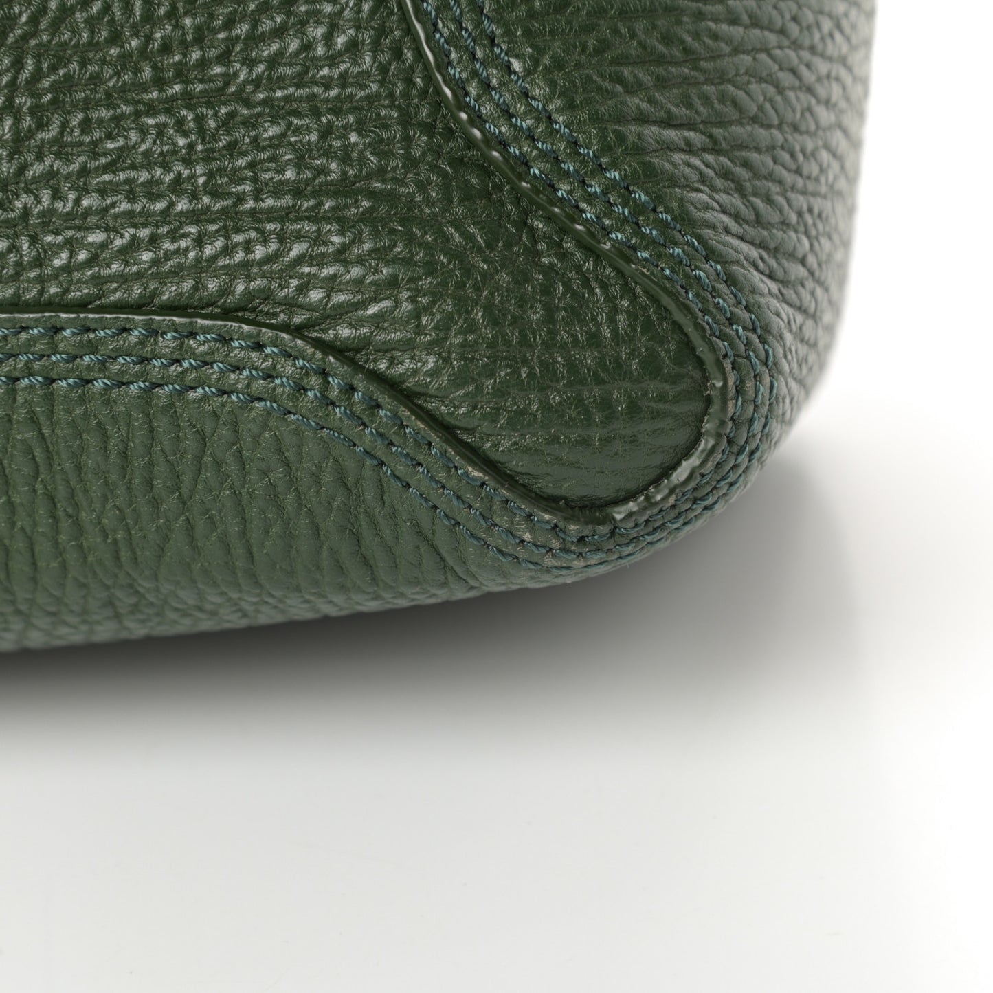 Textured Calfskin Large Pashli Satchel Jade