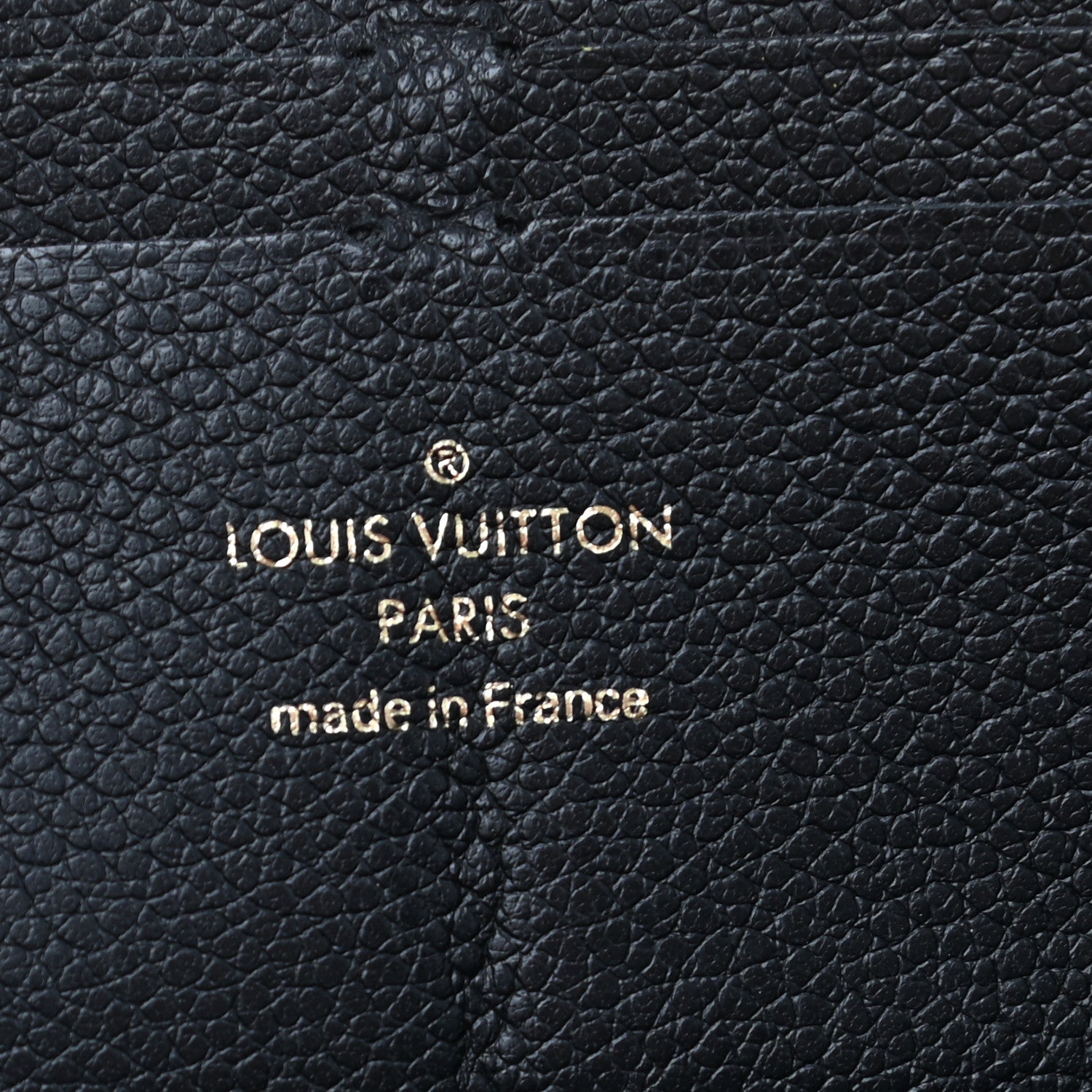 Louis Vuitton Empreinte Clemence Wallet Black 7 of 11