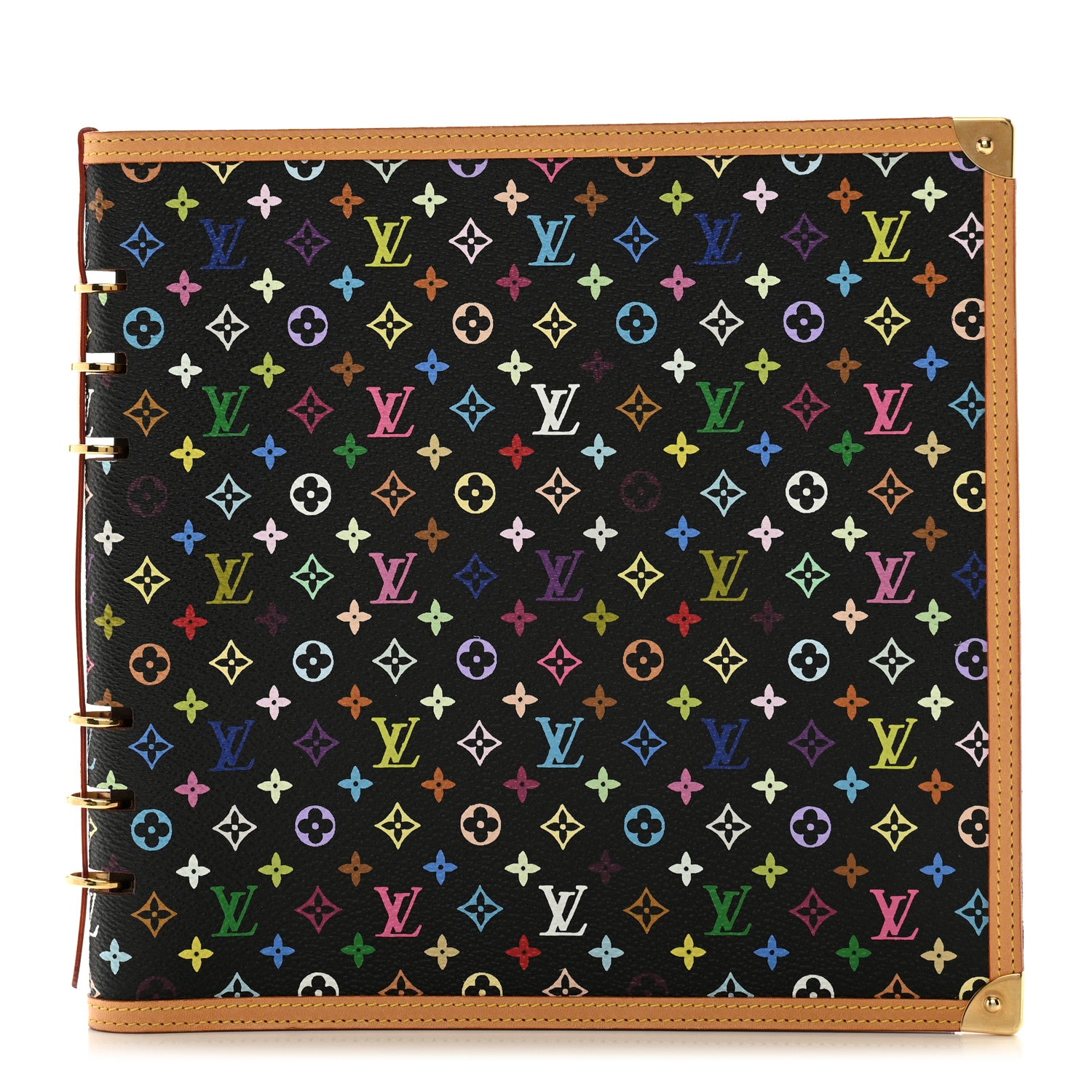 Louis Vuitton Monogram Multicolor Vendredi Agenda Journal Black 1 of 9