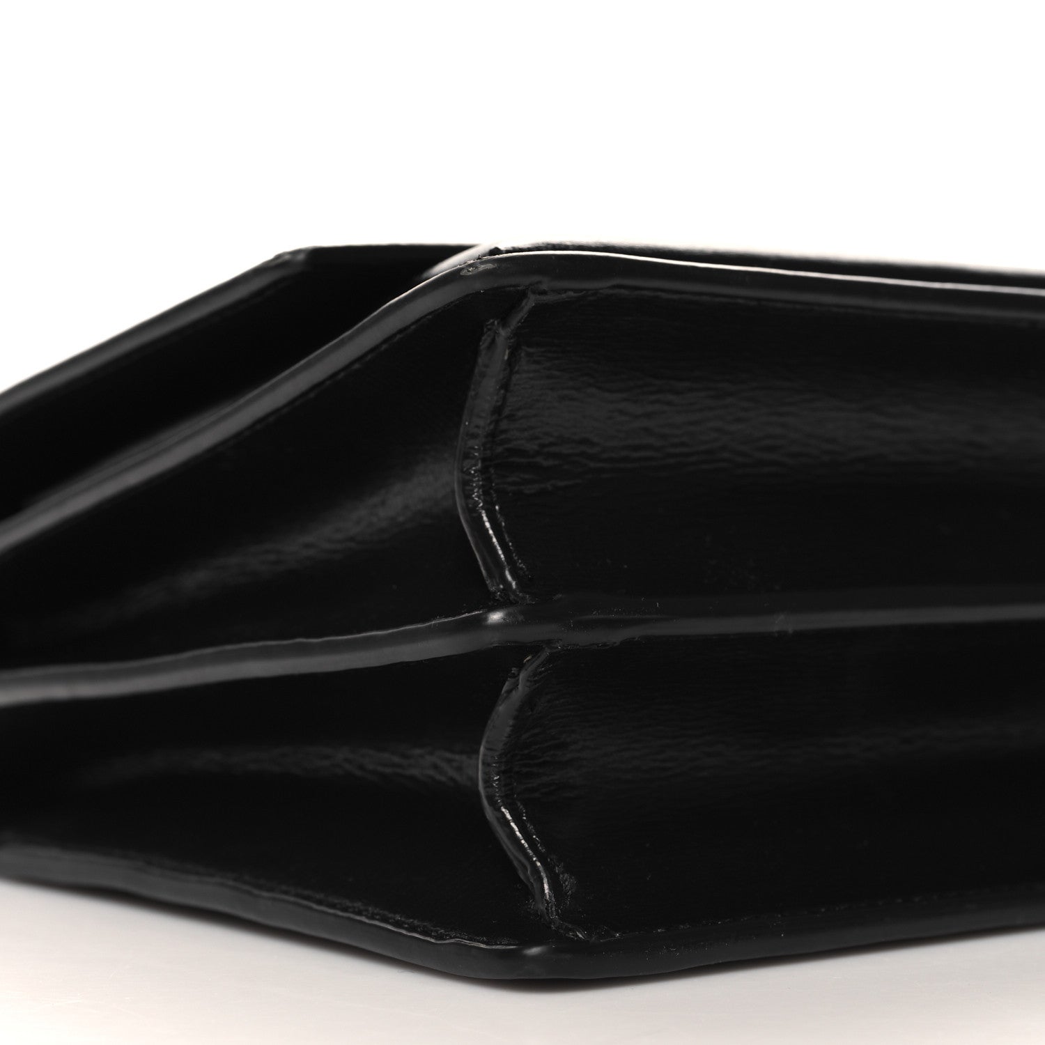 Saint Laurent Calfskin Medium Monogram Sunset Black 9 of 10