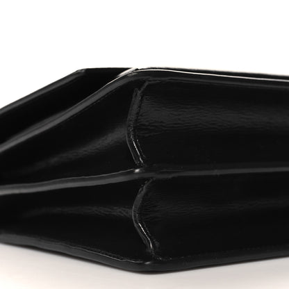 Saint Laurent Calfskin Medium Monogram Sunset Black 9 of 10