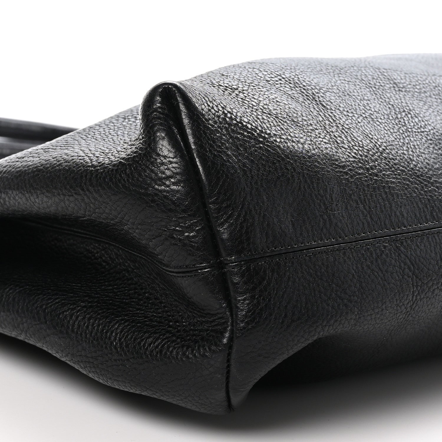 Chrome Hearts Grained Calfskin Fleur De Lis Tote Black 8 of 9