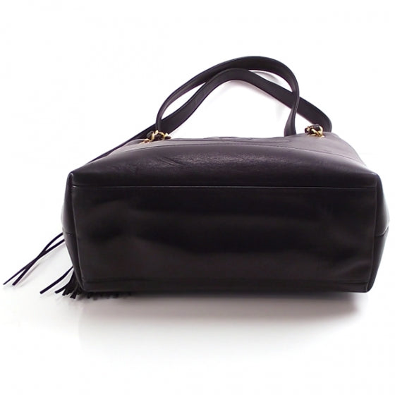 Chanel Lambskin Shopper Black 5 of 5