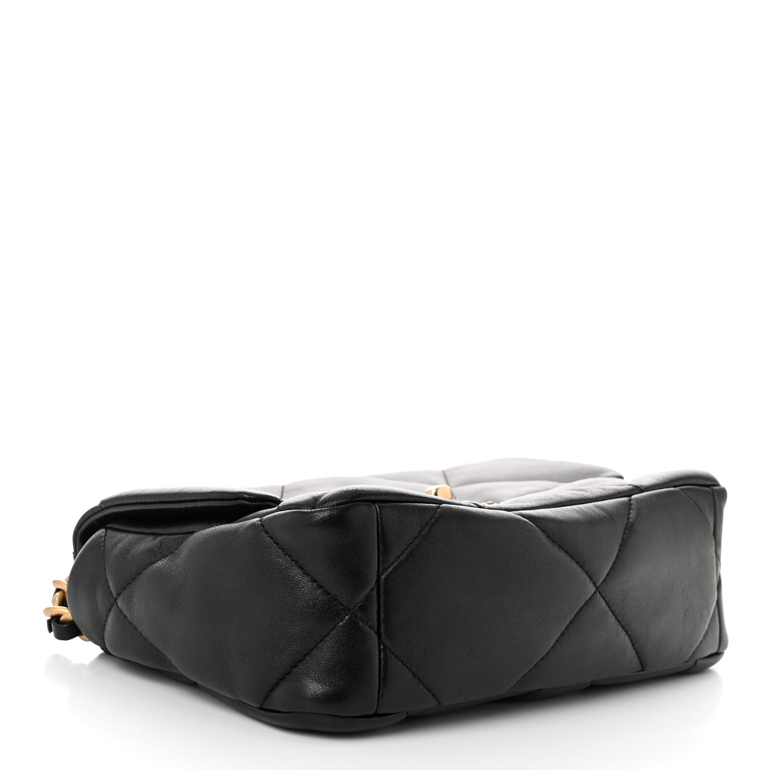 Chanel Lambskin Quilted Medium Chanel 19 Flap Black 4 of 11