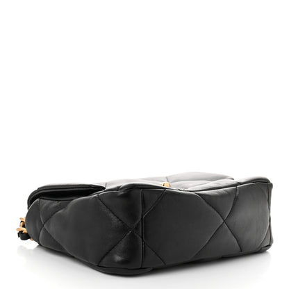 Chanel Lambskin Quilted Medium Chanel 19 Flap Black 4 of 11