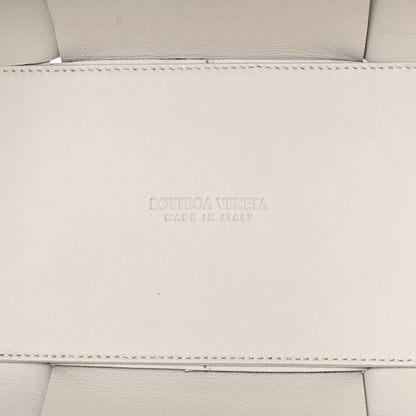 Bottega Veneta Nappa Maxi Intrecciato Medium Arco Tote Black White 7 of 14