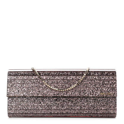 Jimmy Choo Acrylic Glitter Sweetie Clutch Dark Gold 1 of 11