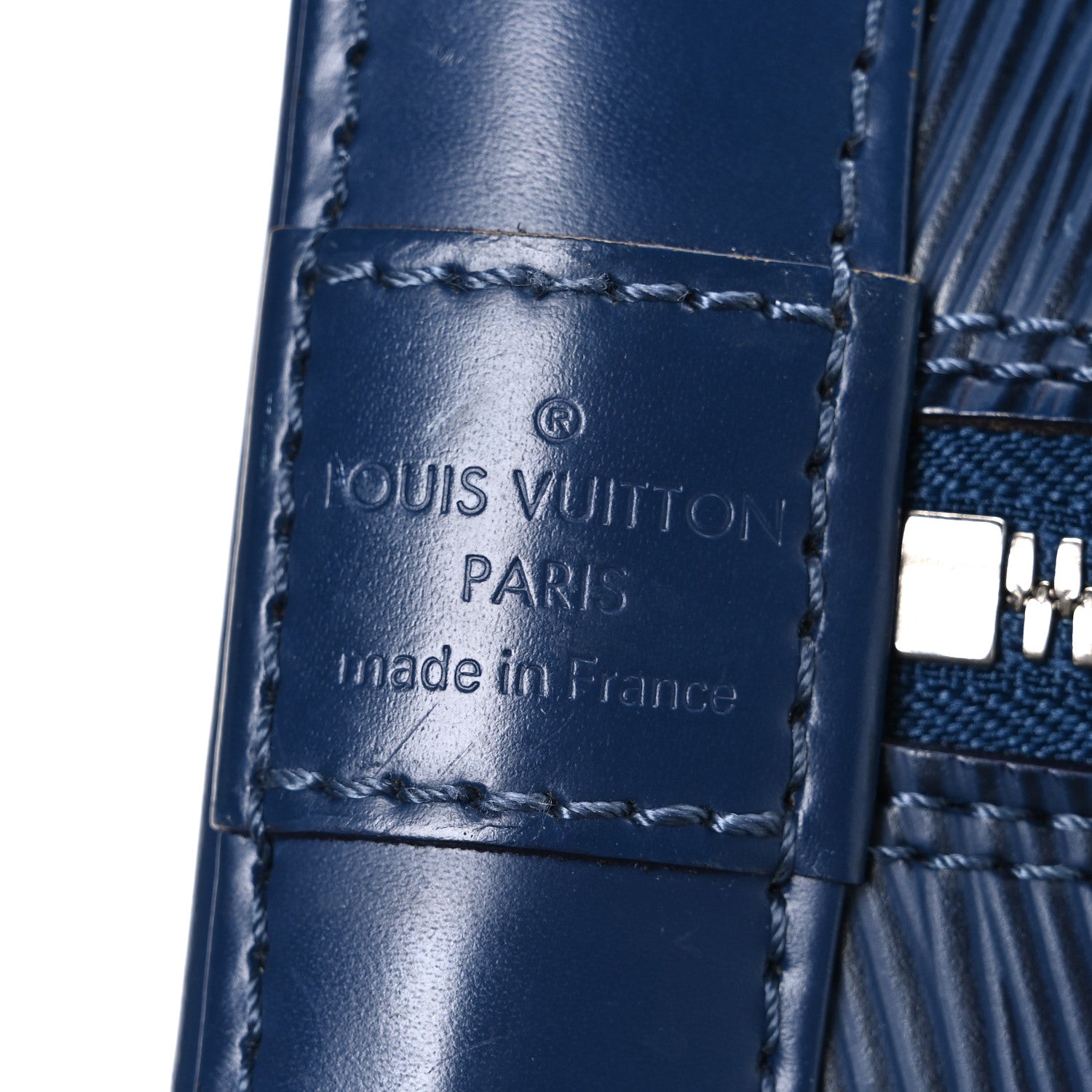 Louis Vuitton Epi Alma PM Indigo 6 of 13