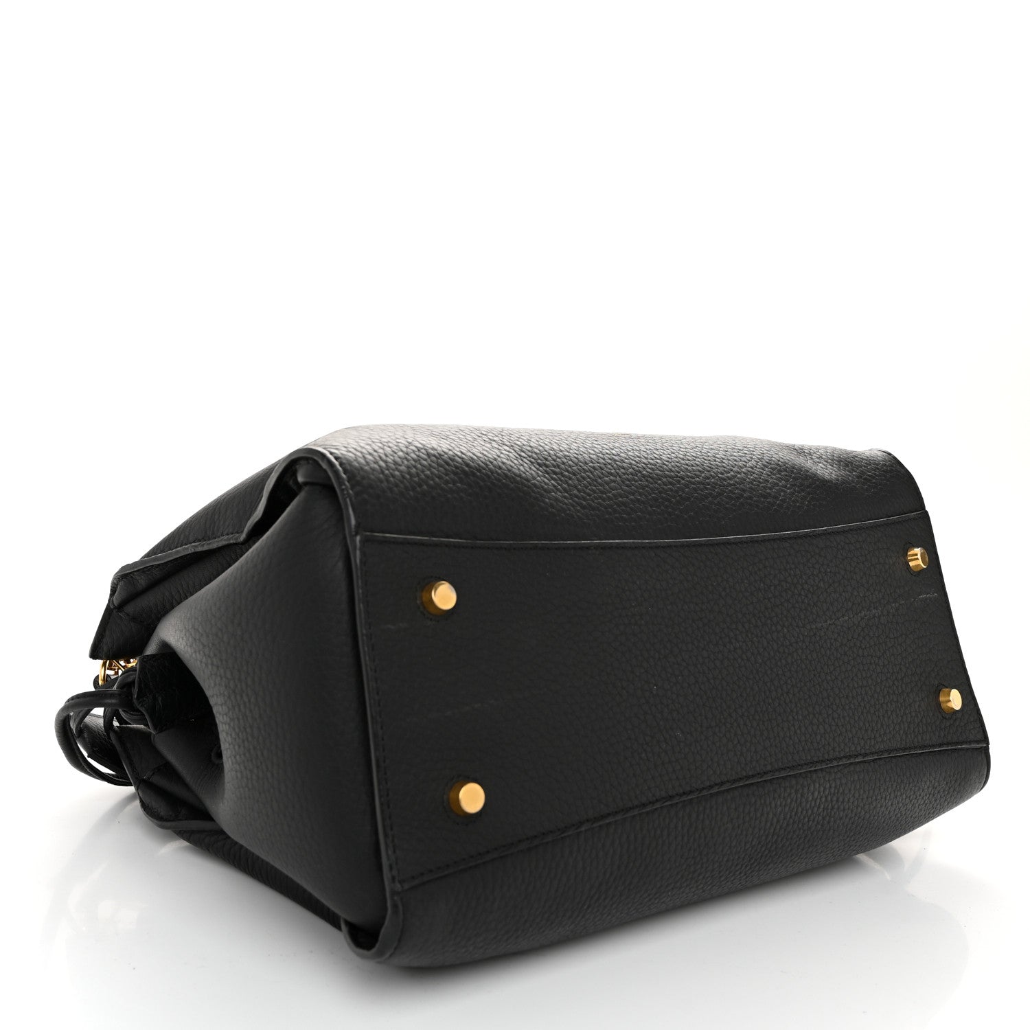 Mulberry Heavy Grain Iris Tote Black 4 of 10