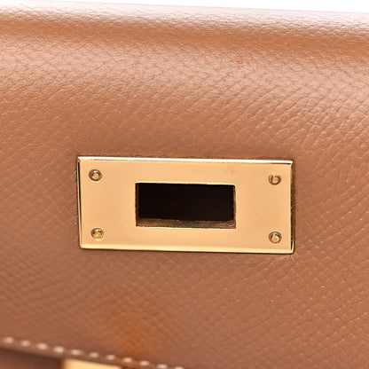 Hermes Courchevel Kelly Sellier 32 Gold 18 of 32