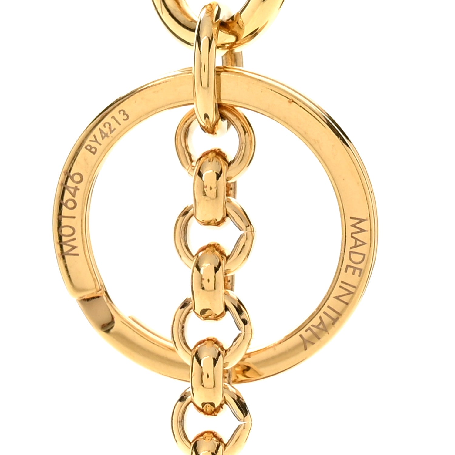 Louis Vuitton Monogram Shell Bag Charm Key Holder Key Holder 4 of 5