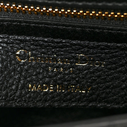 Christian Dior Calfskin Cannage Medium Caro Bag Black 6 of 10