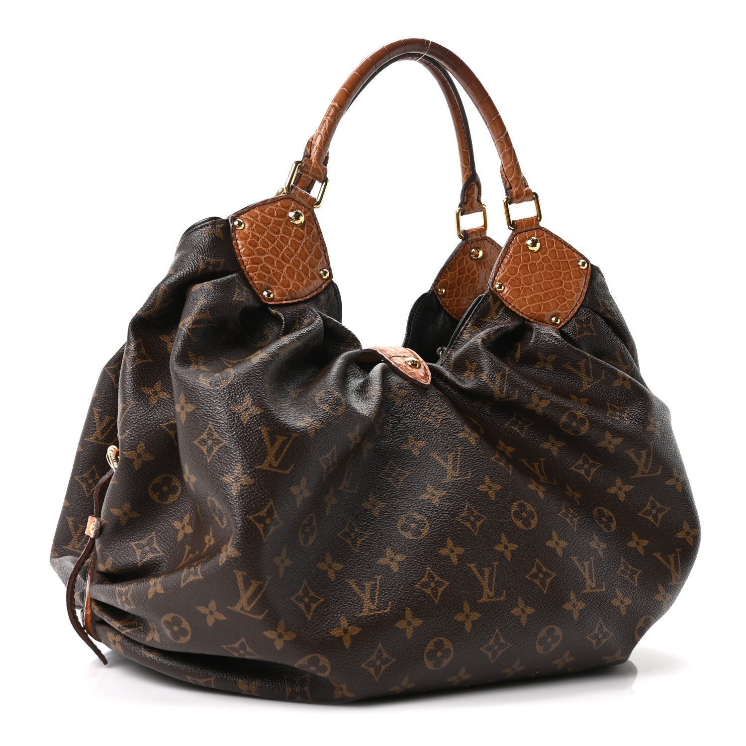 Louis Vuitton Monogram Alligator Trim Mahina XL 1938873 – FASHIONPHILE