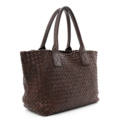 Bottega Veneta Nappa Intrecciato Mini Cabat Ebano 4 of 15
