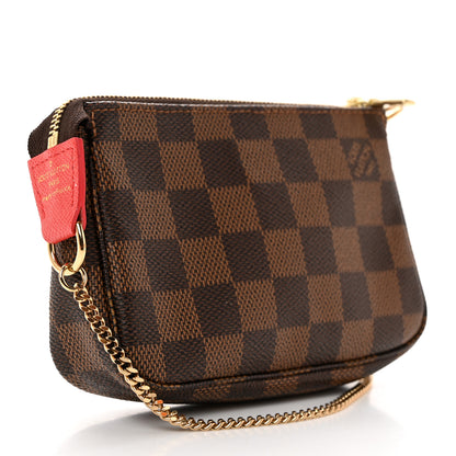 Louis Vuitton Damier Ebene 2015 Christmas Animation Mini Pochette Accessories 3 of 9