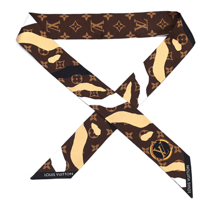 Louis Vuitton X LOL Silk Monogram BB Bandeau Gold Silver 1 of 3