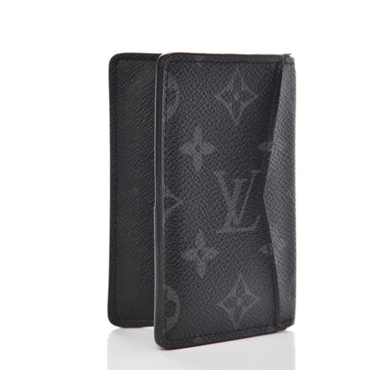 Louis Vuitton Monogram Eclipse Pocket Organizer NM 3 of 9