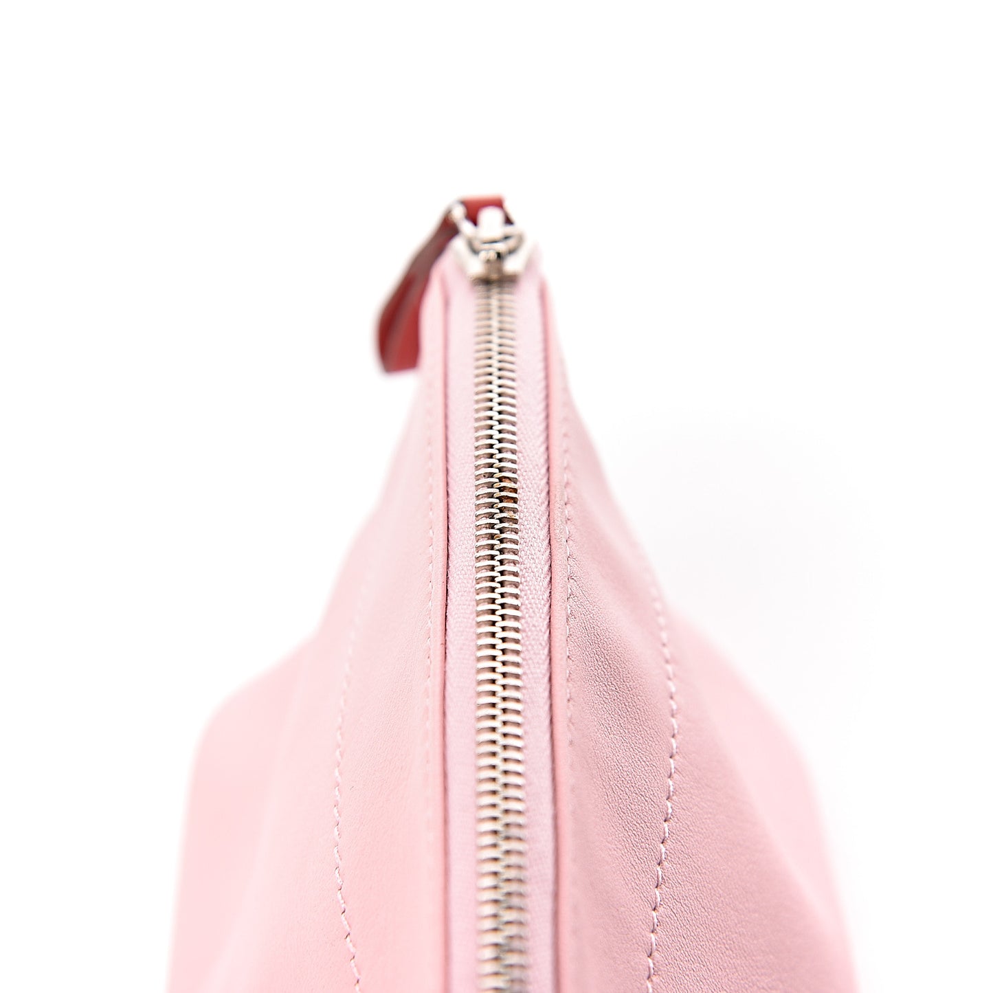 Lambskin Swift Tohubohu Pouch PM Rose Sakura Vermillion