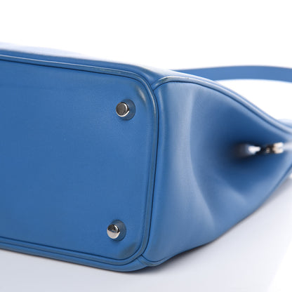 Christian Dior Smooth Calfskin Medium Diorissimo Tote Blue 10 of 13