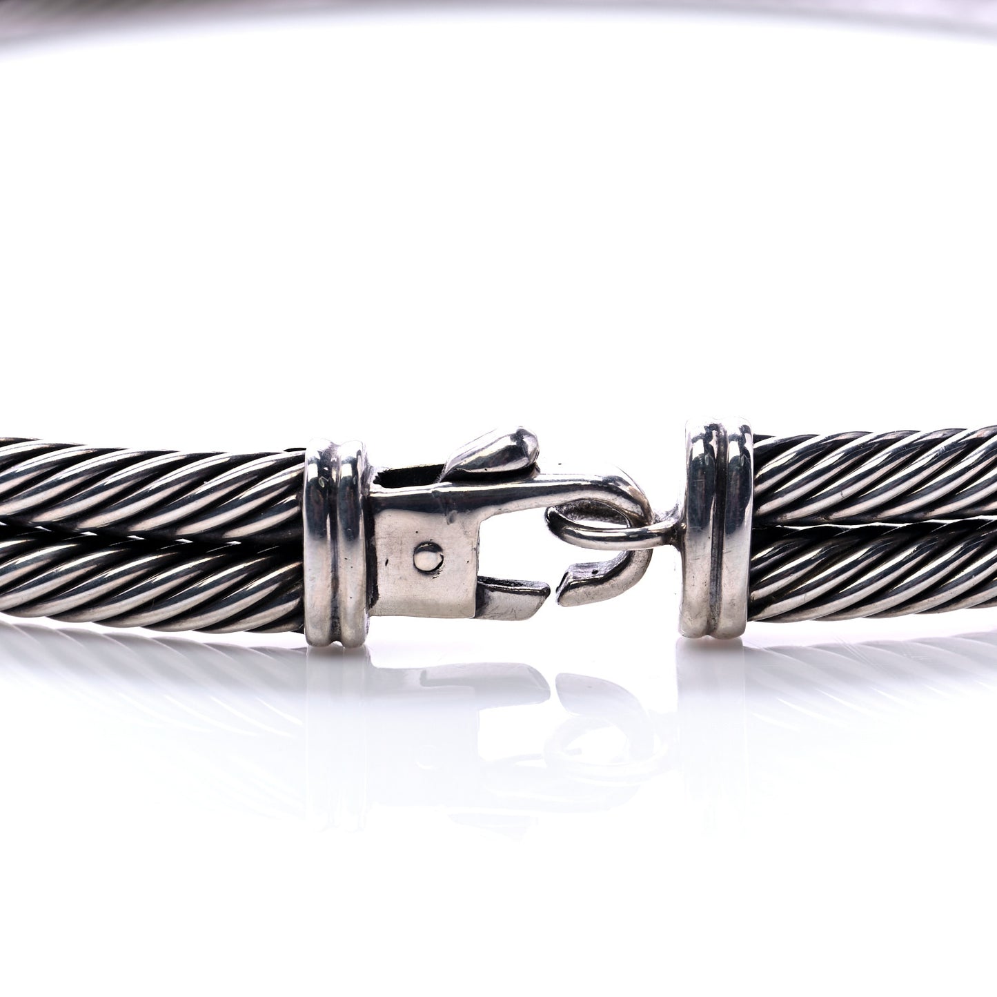 Sterling Silver 14K Yellow Gold Double X Station Necklace