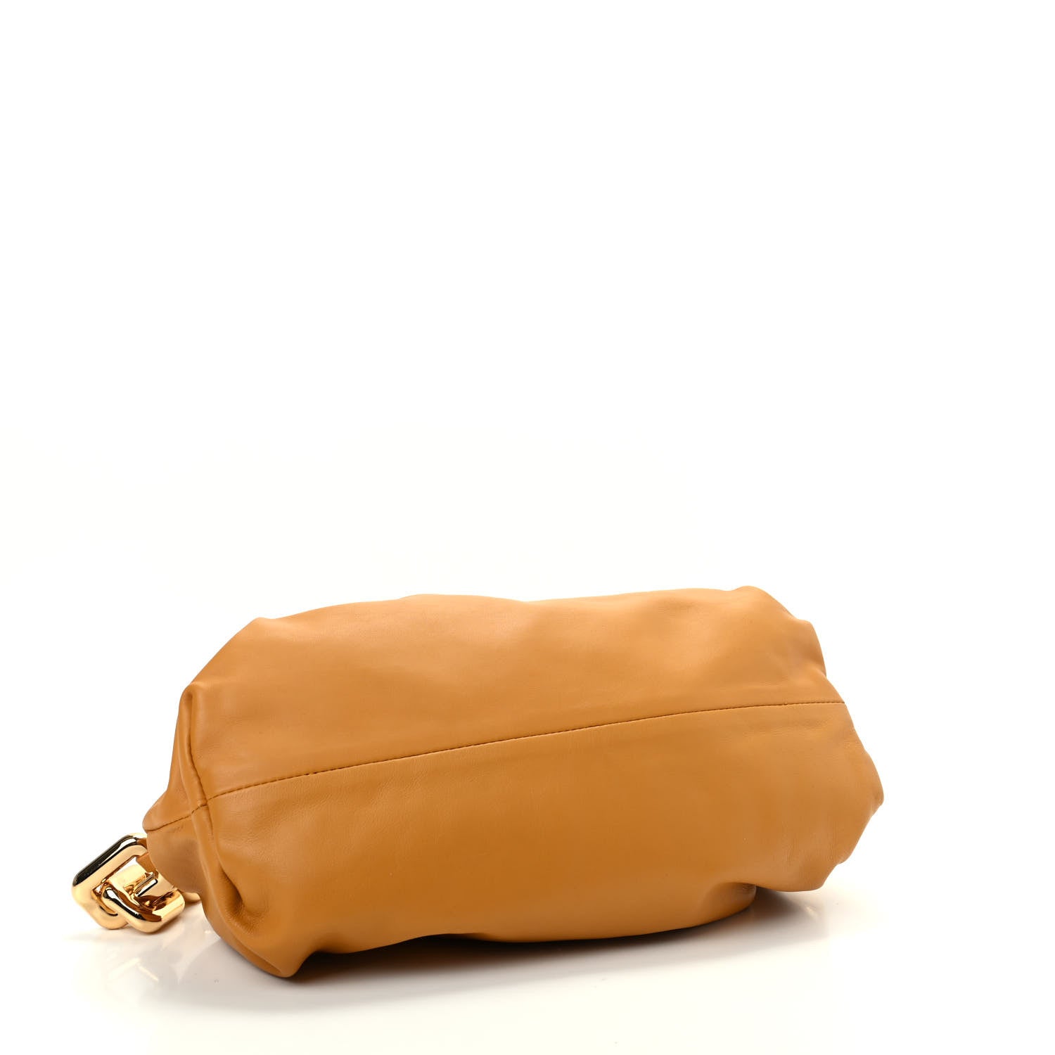 Bottega Veneta Calfskin The Pouch Chain Ocra 4 of 9