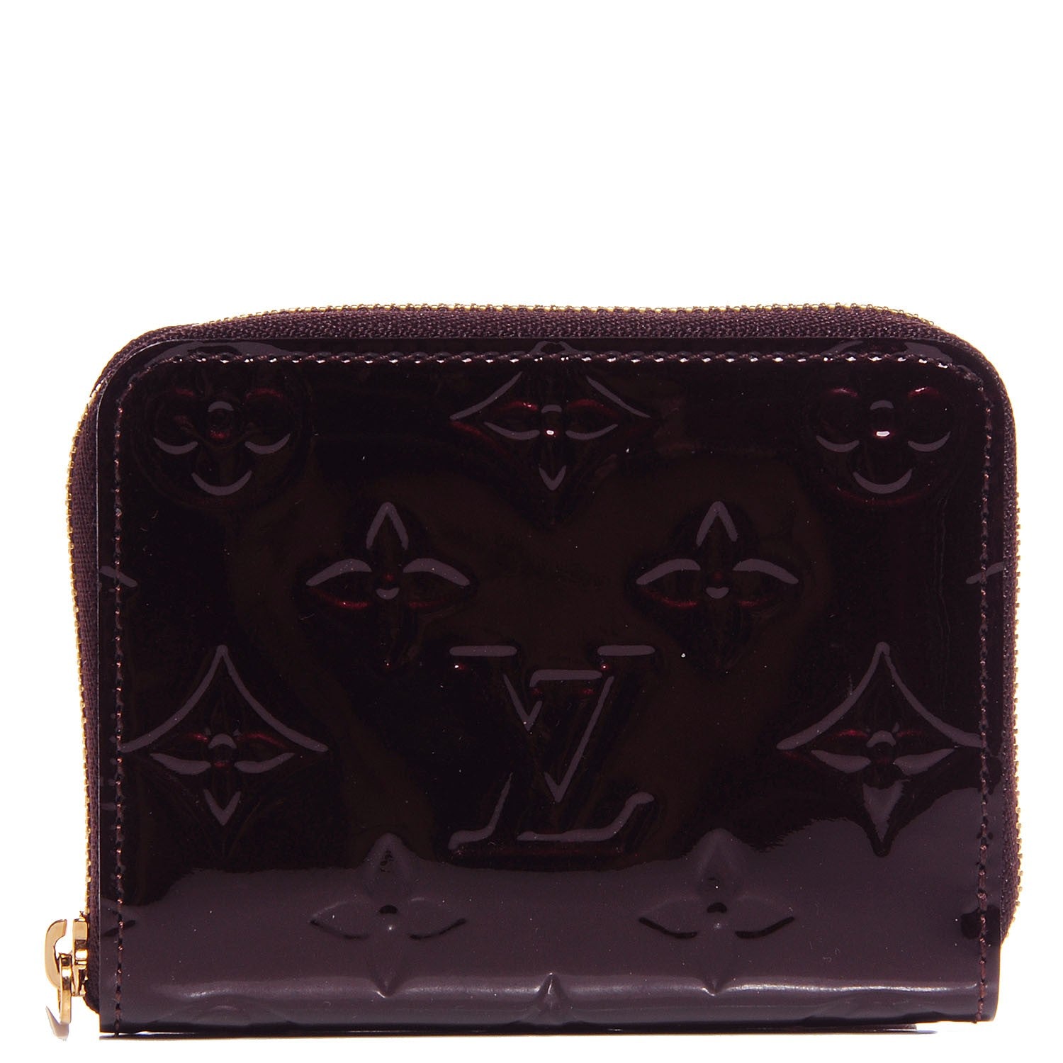 Louis Vuitton Vernis Zippy Coin Purse Amarante 1 of 8