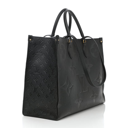Louis Vuitton Empreinte Monogram Giant Onthego GM Black 3 of 8