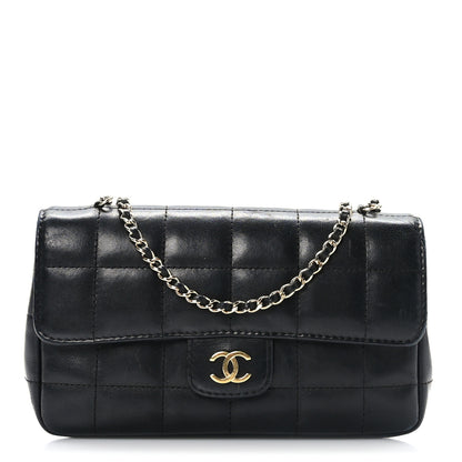 Chanel Lambskin Quilted Mini Chocolate Bar Flap Black 1 of 9