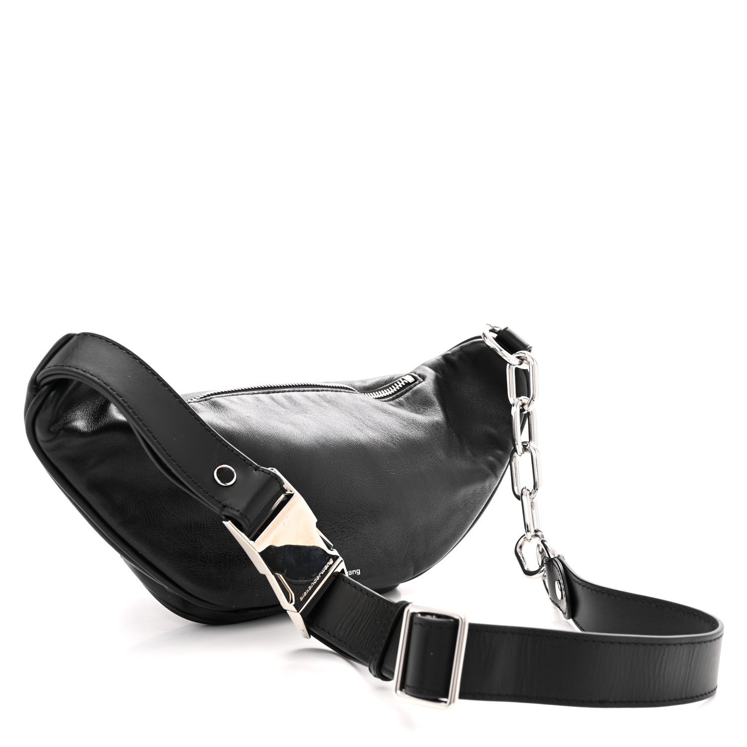 Alexander Wang Lambskin Attica Belt Bag Black 3 of 9