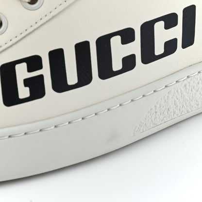 Gucci Calfskin Gucci Band Mens Ace High Top Sneakers 11 Mystic White 13 of 14