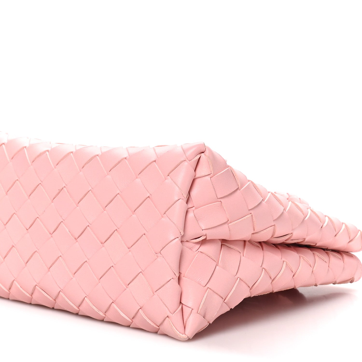 Bottega Veneta Nappa Intrecciato Small Andiamo Shoulder Bag Blush 10 of 10