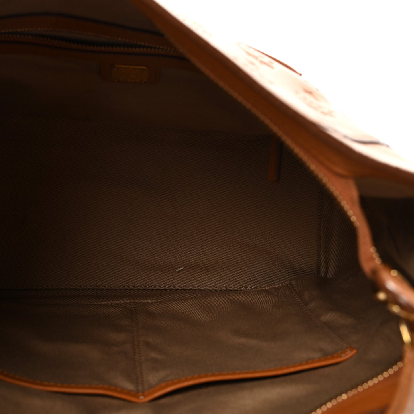 Calfskin Ottomar Monogram Medium Klara Hobo Cognac