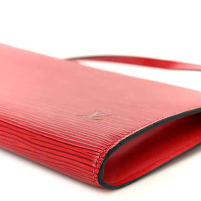 Louis Vuitton Epi Pochette Accessories 24 Castillan Red 10 of 10
