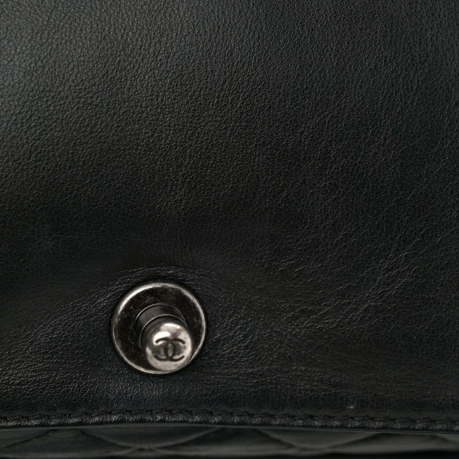 Chanel Calfskin Enchained New Medium Boy Flap Black 12 of 12