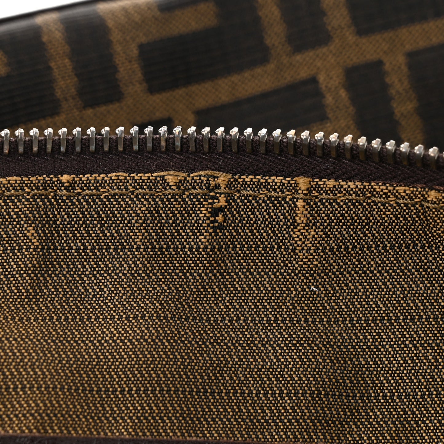 Zucca Top Handle Shoulder Bag Tote Tobacco