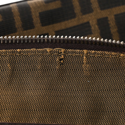 Fendi Zucca Top Handle Shoulder Bag Tote Tobacco 10 of 10
