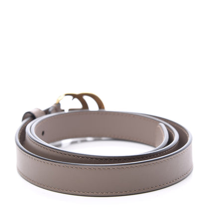 Gucci Calfskin Double G 20mm Belt 80 32 Porcelain Rose 2 of 6